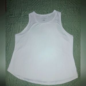 Danskin Classic White Tank Top Sz XL